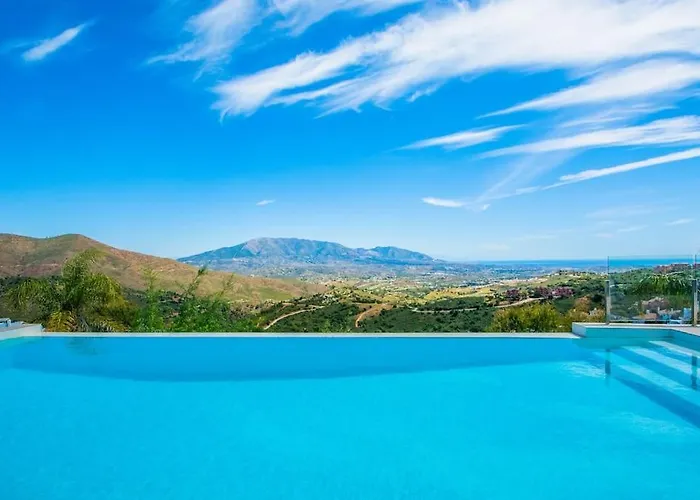 New Modern Elviria, Mairena Pool Bbq&views 빌라 *