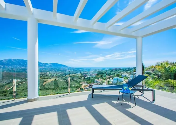 빌라 New Modern Elviria, Mairena Pool Bbq&views